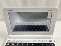 【動作保証】 CASIO XD-Z4000 EX-word 電子辞書 ホワイト 高校生 タッチパネル 音声機能 中古 良好 W8808969_画像3