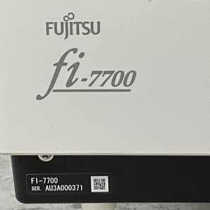 【引取限定】 【動作保証】 FUJITSU PFU Image Scanner fi-7700 スキャナー A3両面対応フラットベッド付き ADF28004枚 PC 中古 直 S8821843の画像4