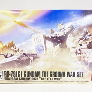 BANDAI 陸戦型 ガンダム HGUC RX-79[G] GUNDAM THE GROUND WAR SET 地上戦 1/144 ガンプラ 未組み立て 未使用 F8819749の画像9