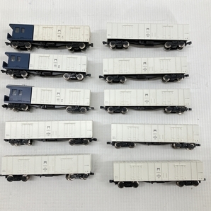 KATO 8020 8021 レサ10000 レムフ10000 国鉄 貨車 10両セット 鉄道模型 Nゲージ 中古 W8827135の画像5