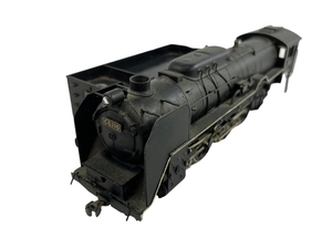 【動作保証】メーカー不明 C62形10号機 蒸気機関車 真鍮製 HOゲージ 鉄道模型 中古 N8826803
