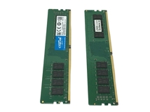 crucial CT16G4DFD8266 16GB DDR4-2666 デスクトップ用 増設メモリ 2個セット PCパーツ ジャンク T8810135_画像3