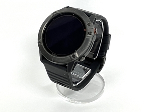 [ гарантия работы ] GARMIN Garmin GPS часы Fenix 6X PRO DUAL POWER б/у T8806835