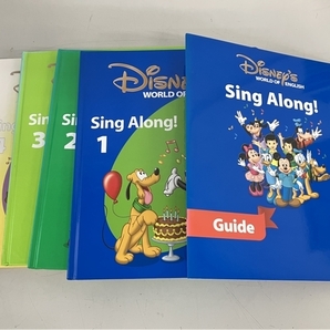 Disney World of English ディズニーワールドオブイングリッシュ Sing Along! シングアロング 2013年頃 英語 教材 中古 K8810193の画像2