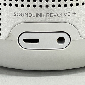 【動作保証】BOSE 419356 ホワイト SOUNDLINK REVOLVE Bluetooth スピーカー 音響機器 中古 K8769924の画像5