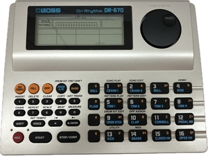 【動作保証】BOSS Dr.Rhythm DR-670 リズムマシン 音響機材 ボス 中古 C8831512