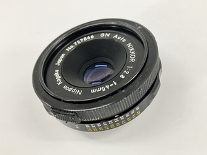 【動作保証】Nikon GN Auto Nikkor 45mm F2.8 ニコン ニッコール パンケーキレンズ ジャンク W8834441