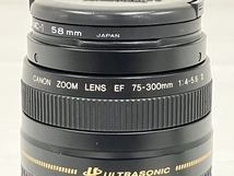 Canon キャノン ZOOM LENS EF 75-300mm 1:4.5-5.6 II レンズ ジャンク O8828421_画像3