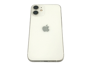 【動作保証】 Apple iPhone 12 mini MGDM3J/A 5.42インチ スマートフォン 128GB SIMフリー ホワイト 中古 T8759398