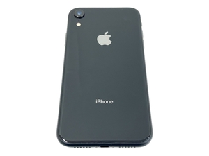【動作保証】 Apple iPhone XR MT002J/A 6.06インチ スマートフォン 64GB docomo SIMロックなし ブラック 中古 T8460069