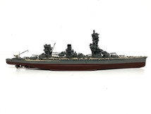 【引取限定】メーカー不明 日本 戦艦 プラモデル 組立済 約60.5×10×17cm ジャンク 直 B8820583_画像3