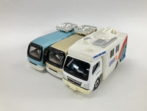 【動作保証】TOMY TOMICA イベントモデル トミカテレビ ロケバス 2色 計3点セット トミカ 中古 W8828760_画像1