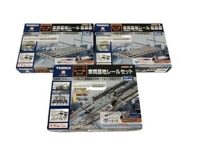 TOMIX トミックス 91016 車両基地レールセット 91017 レール延長部 × 2セット Nゲージ 鉄道模型 中古 美品 S8836097