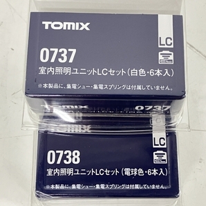 【動作保証】TOMIX 0737 室内灯ユニット LCセット 白色・6本入り その他 計 6点セット Nゲージ 鉄道模型 未使用 S8836784の画像9