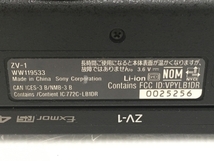 【動作保証】 SONY ZV-1 デジタルカメラ Vlogカメラ Vlog デジカメ マイク付き カメラ ソニー 中古 T8788020_画像6