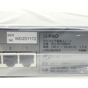 i-PRO WJ-PU108UX PoE カメラ 電源 ユニット 未使用 F8559017の画像5