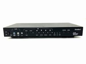 GeoBox G-105 多機能 ビデオ プロセッサー 家電 ジャンク O8602783
