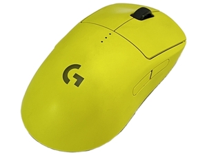 logicool G Pro ワイヤレスゲーミングマウス Limited Edition マウス イエロー 中古 W8242218