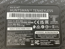 【動作保証】 RAZER HUNTSMAN V2 TENKEYLESS ゲーミングキーボード PC周辺機器 家電 中古 K8823974_画像4