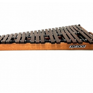 【動作保証】 KOROGI コオロギ UX100 木琴 鍵盤打楽器 37音 楽器コンサート用 シロフォン 楽器 中古 良好 O8823935の画像7