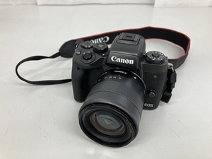 【動作保証】CANON キャノン EOS M5 ボディ ミラーレス一眼 / CANON ZOOM LENS EF-M 18-55mm 1:3.5-5.6 IS STM レンズセット 中古 K8843935