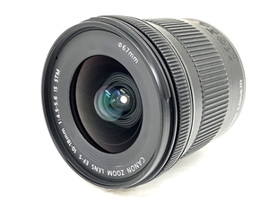 【動作保証】 Canon ZOOM LENS EF-S 10-18mm F4.5-5.6 IS STM カメラ レンズ 撮影 中古 良好 O8789774