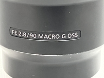 【動作保証】SONY SEL90M28G FE F2.8 90mm Macro G OSS カメラ 中望遠マクロ レンズ ソニー 中古 C8813325_画像9