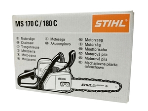 【動作保証】 STIHL MS170C-E チェーンソー 刃付き 電動 工具 未使用 M8840196