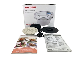 【動作保証】 SHARP ヘルシオ KN-HW16E ホットクック 2020年製 電気調理器 無水鍋 中古 N8817519