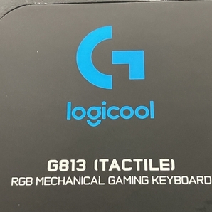 【動作保証】 Logicool Y-U0035 G813 LIGHTSYNC RGBメカニカル ゲーミングキーボード PC周辺機器 中古 F8845326の画像7