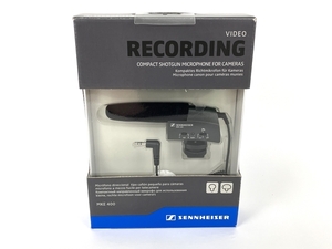 【動作保証】SENNHEISER MKE 400 ショットガンマイク 未使用 Y8839543