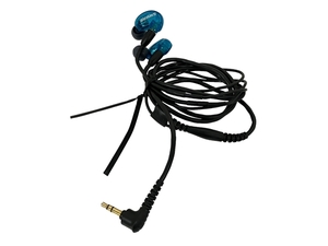 【動作保証】 SHURE SE215 Special Edition 高遮音性イヤホン ブルー シュア 有線 中古 T8838718