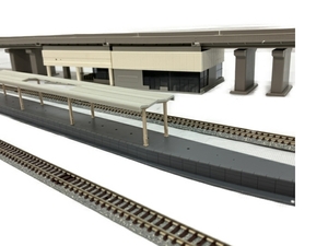 TOMIX 高架複線駅セット 91072 HBパターン 島式ホーム 高架レール 鉄道模型 中古 C8786146