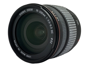 【動作保証】SIGMA DC ZOOM 18-200mm F3.5-6.3 ミノルタ用レンズ シグマ 中古 N8843340