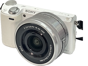 【動作保証】SONY α NEX-5R ボディ F3.5-5.6 16-50mm F4.5-6.3 55-210mm カメラ レンズ セット ソニー 中古 C8813229