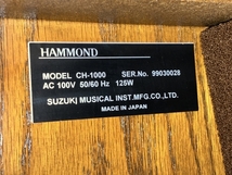 HAMMOND ORGAN CH-1000 オルガン チャーチモデル ハモンドオルガン ジャンク H8607108_画像2