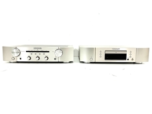 【動作保証】Marantz CD5005 PM5005 2016年製 プリメインアンプ CDプレーヤー セット オーディオ マランツ 音響機器 中古 美品 B8827906