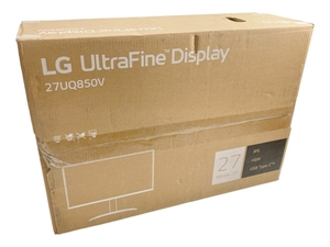 【動作保証】LG UltraFine Display 27UQ850V 27型 4K ディスプレイ エレクトロニクス PC周辺機器 未使用 W8830099