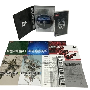 PS2 METAL GEAR SOLID COLLECTION 1987-2007 メタルギアソリッド 20th ANNIVERSARY ゲーム ソフト ジャンク F8808194の画像2