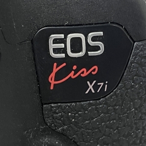 【動作保証】Canon EOS Kiss X7i EF 35-80mm EF 75-300mm ダブル ズーム レンズ キット デジタル 一眼 レフ カメラ 撮影 ジャンク F8797697の画像10
