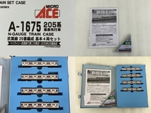 【動作保証】MICRO ACE A-1675 205系 量産先行車 京葉線 25番編成 基本4両セット Nゲージ マイクロエース 中古 良好 S8847761_画像3