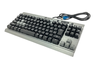 【動作保証】 CORSAIR Vengeance K65 コンパクト メカニカル ゲーミング キーボード 有線 PC周辺機器 中古 T8850617