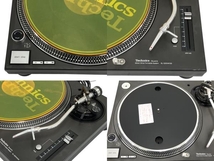 【動作保証】 Technics SL-1200MK3D ターンテーブル 2台セット コンコルド カートリッジ 針 中古 T8824808_画像3