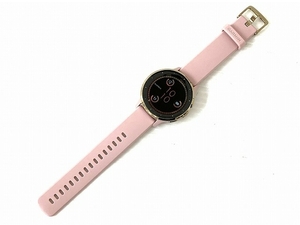 【動作保証】GARMIN VENU 3S Pink Dawn/Peach Gold ガーミン フィットネスウォッチ GPS 010-02785-43 スマートウォッチ 中古 美品 O8833622