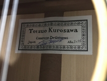 【動作保証】 Tetsuo Kurosawa 沖 仁 モデル 2014 フラメンコ ギター 黒澤 哲郎 製作 弦楽器 楽器 趣味 中古 F8589482_画像10