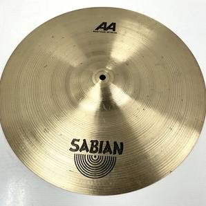 セイビアン SABIAN AA Rock Crash 18/46cm シンバル 打楽器 ドラム 割れあり ジャンク T8773154の画像1