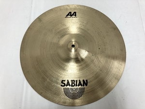 セイビアン SABIAN AA Rock Crash 18/46cm シンバル 打楽器 ドラム 割れあり ジャンク T8773153