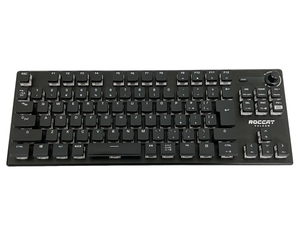 【動作保証】 ROCCAT VULCAN TKL PRO ゲーミングキーボード OPTICAL 赤軸 USB-C PC周辺機器 中古 訳有 T8696532