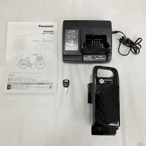 【動作保証】 Panasonic BE-ELSL63 ティモL 電動 アシスト付き 自転車 パナソニック 自転車 中古 楽 W8848786の画像2