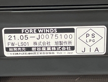 FORE WINDS FW-LS01 カセットコンロ キャンプ アウトドア ブラック 中古 美品 C8854573_画像9